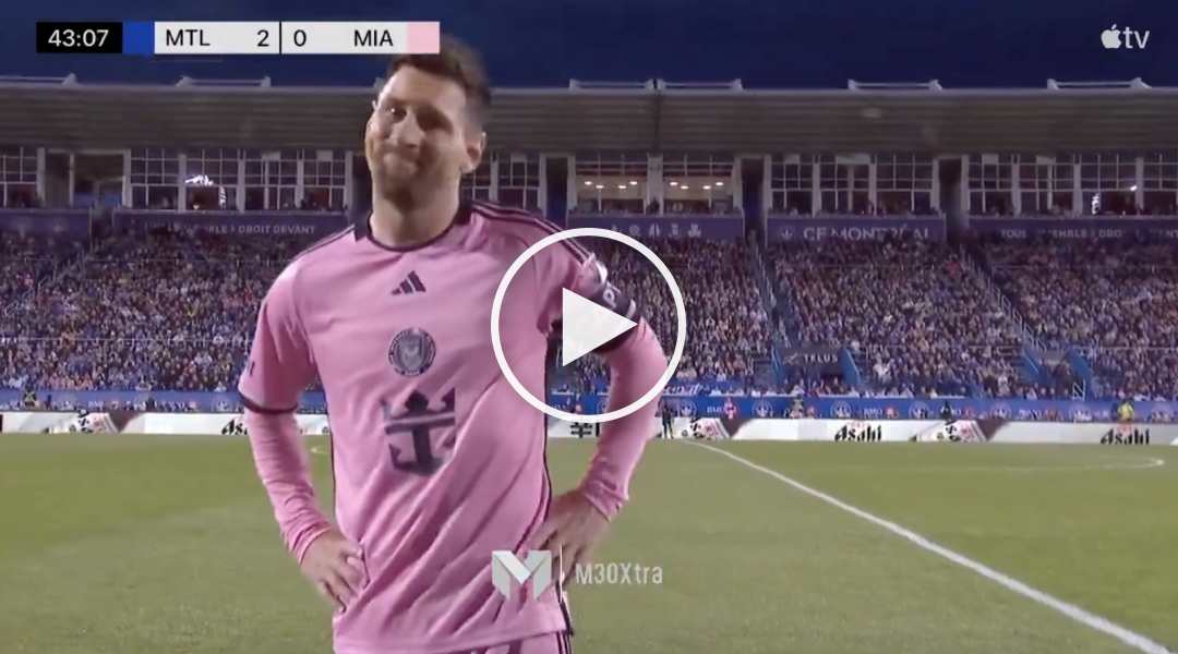 Inter Miami player scores a stunning free-kick goal.. but Messi is ...